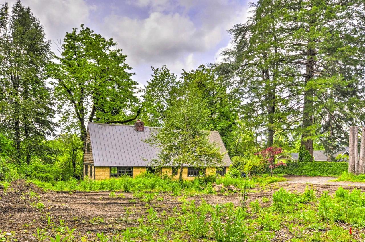 Peaceful And Elegant Cottage With Riverside View Oregon City Eksteriør billede